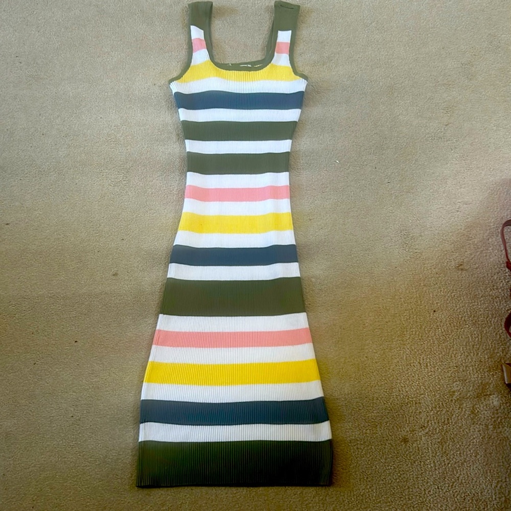 Ribbed summer dress